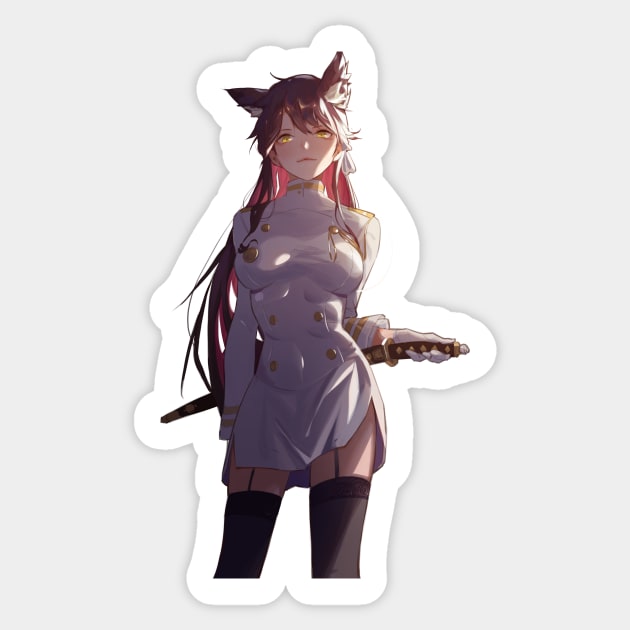 Atago - Azur Lane Sticker by Krin